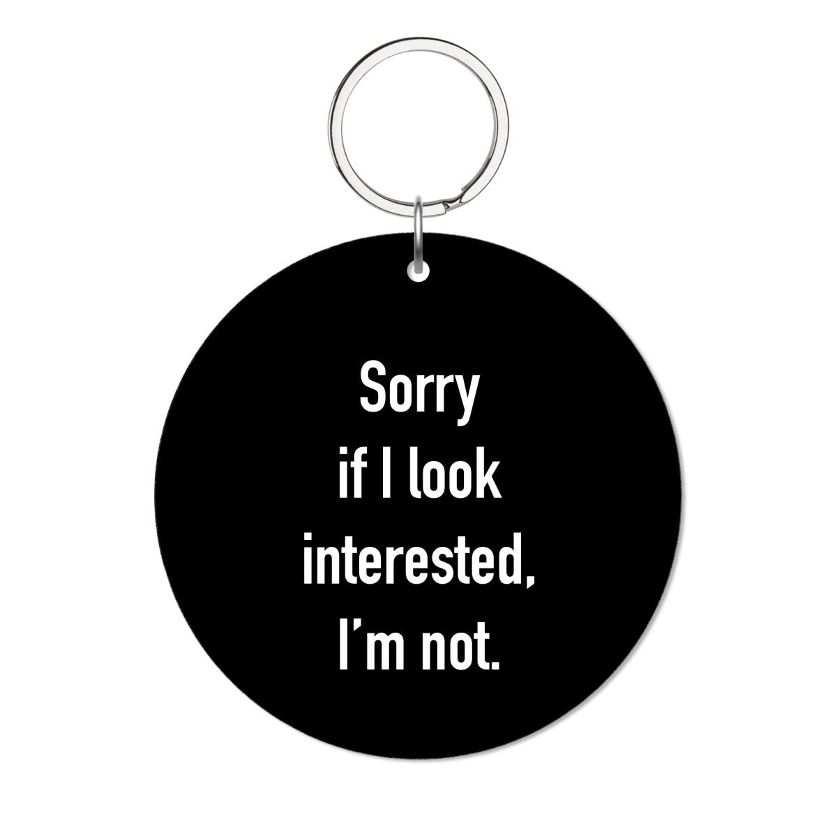 Sorry Glossy Yuvarlak Anahtarlık - SUMTHINCS