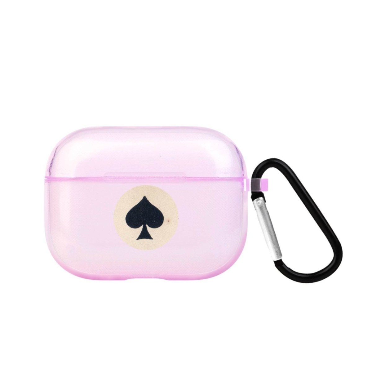 Spade AirPods Pro Şeffaf Silikon Kılıf Lila - SUMTHINCS