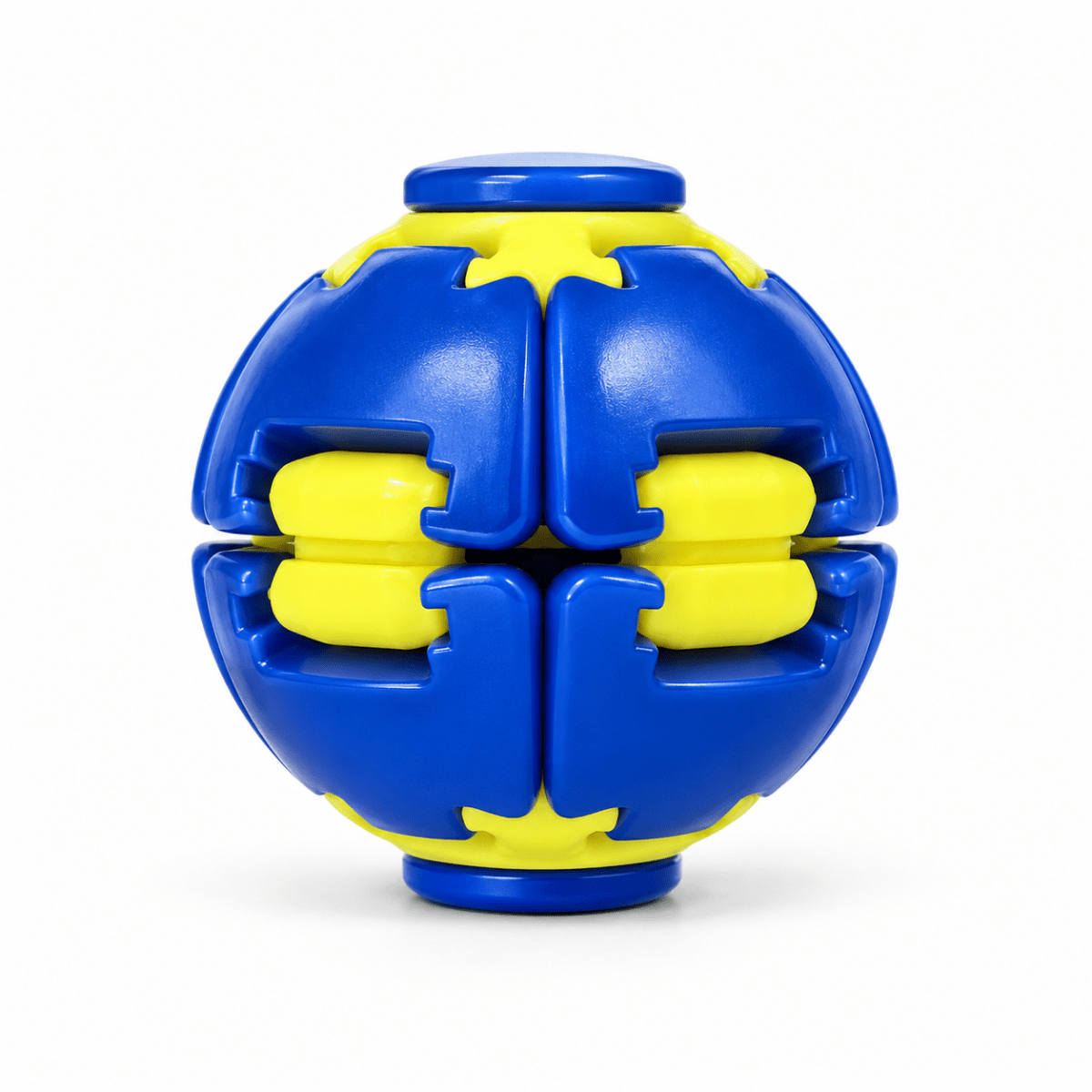 Spin Ball – Bas Döndür Fidget Stres Topu Mavi - Sumthincs