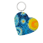 Starry Night Glossy Kalp Anahtarlık - SUMTHINCS