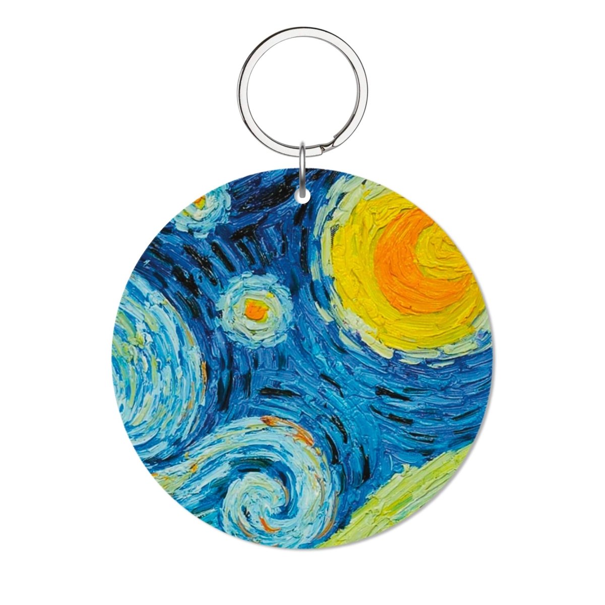 Starry Night Glossy Yuvarlak Anahtarlık - SUMTHINCS