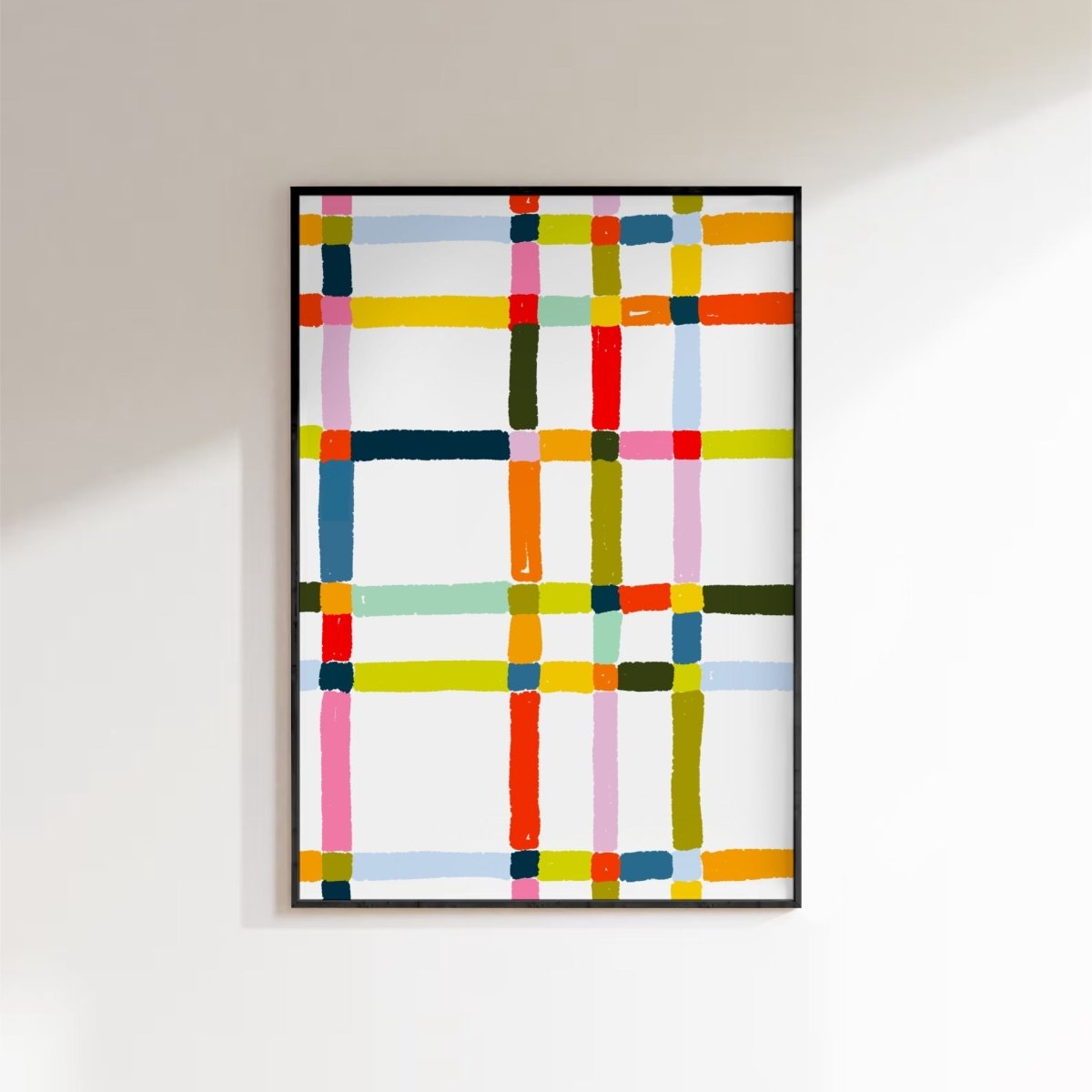 Sunny Stripes Poster 10x15 - Sumthincs
