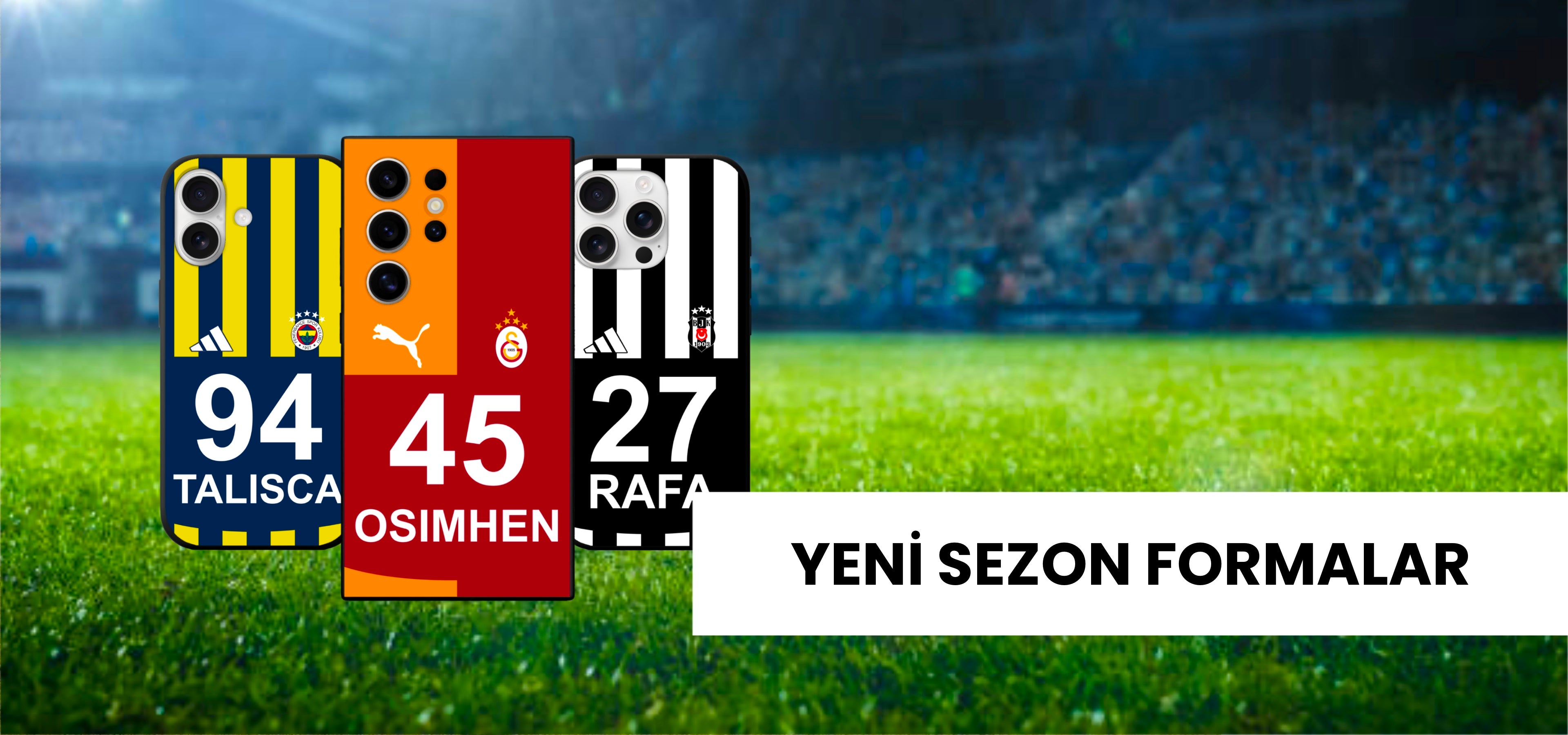 fenerbahçe galatasaray beşiktaş forma telefon kılıfı
