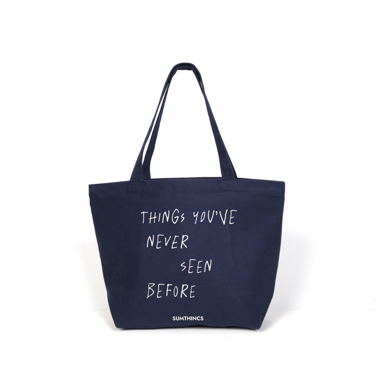 Things Tote Çanta Large Lacivert - Sumthincs