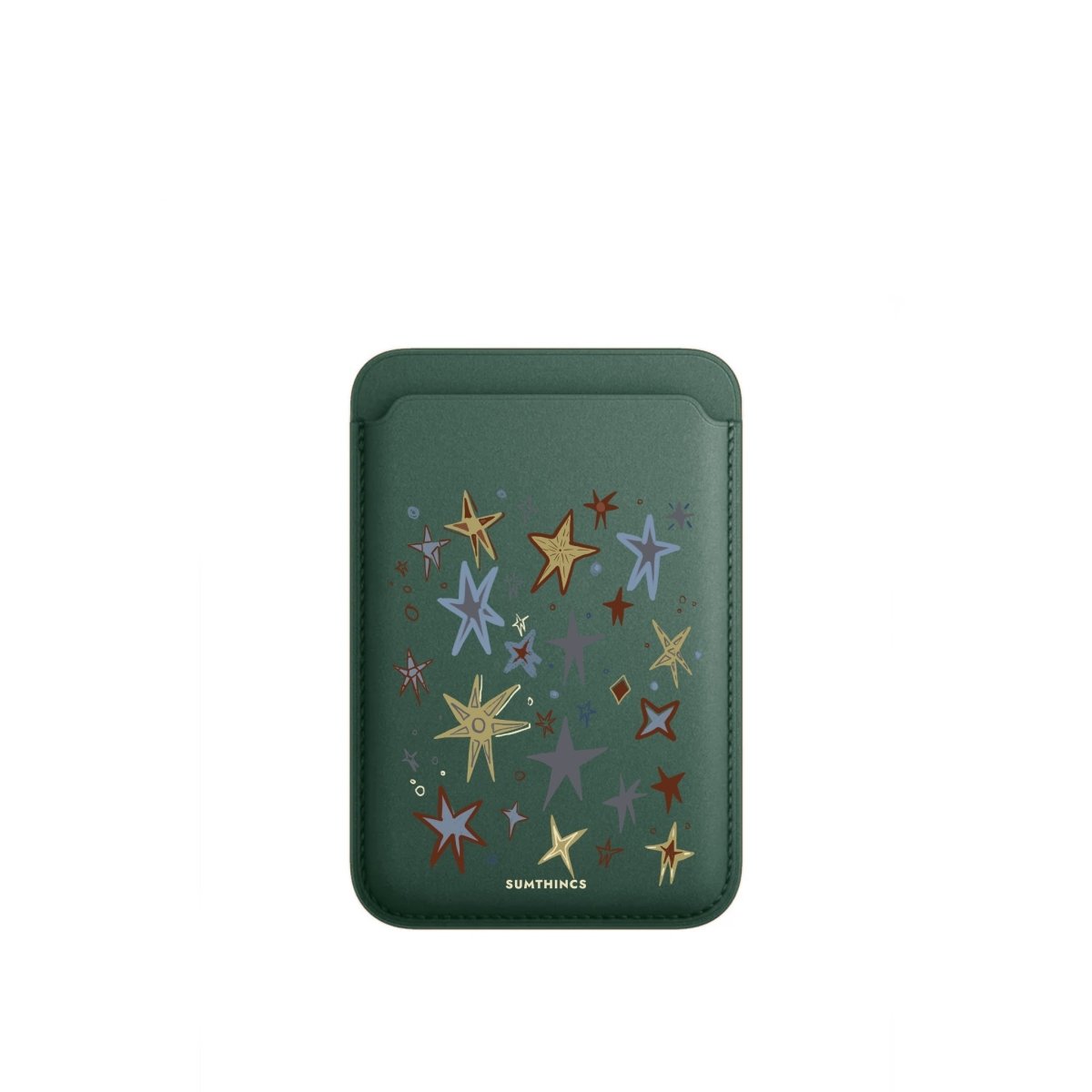 Twinkle MagSafe Deri Cüzdan Wallet Kaktüs Yeşili - Sumthincs