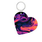 Violet Glossy Kalp Anahtarlık - SUMTHINCS
