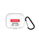 Warning AirPods 3 Şeffaf Silikon Kılıf - SUMTHINCS