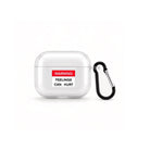 Warning AirPods Pro 3 Şeffaf Silikon Kılıf - Sumthincs