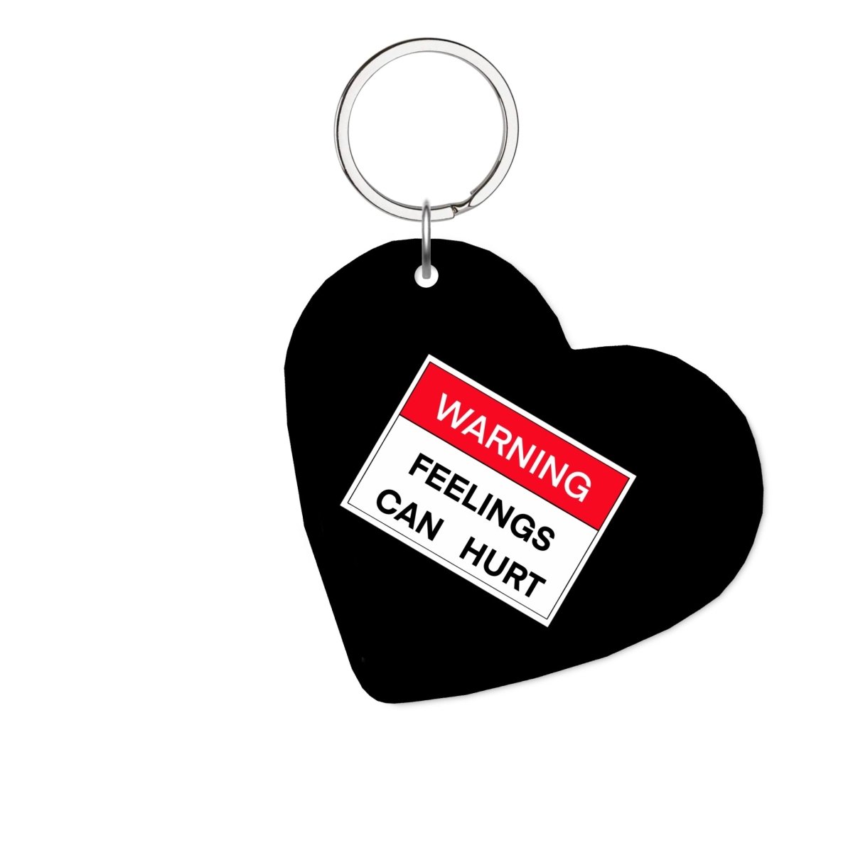 Warning Glossy Kalp Anahtarlık - SUMTHINCS