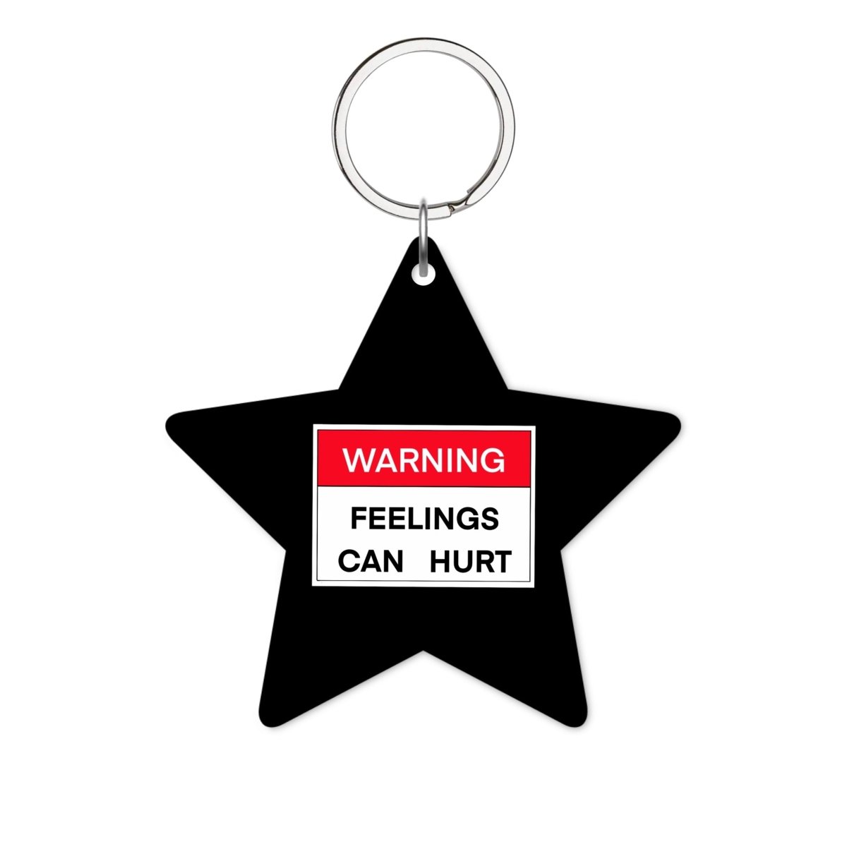 Warning Glossy Yıldız Anahtarlık - SUMTHINCS