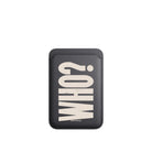 Who? MagSafe Deri Cüzdan Wallet Siyah - Sumthincs