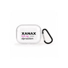 Xanax AirPods Pro Şeffaf Silikon Kılıf Beyaz Şeffaf - Sumthincs