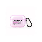 Xanax AirPods Pro Şeffaf Silikon Kılıf Lila - Sumthincs