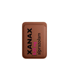 Xanax MagSafe Deri Cüzdan Wallet Kahverengi - Sumthincs