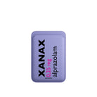 Xanax MagSafe Deri Cüzdan Wallet Lila - Sumthincs