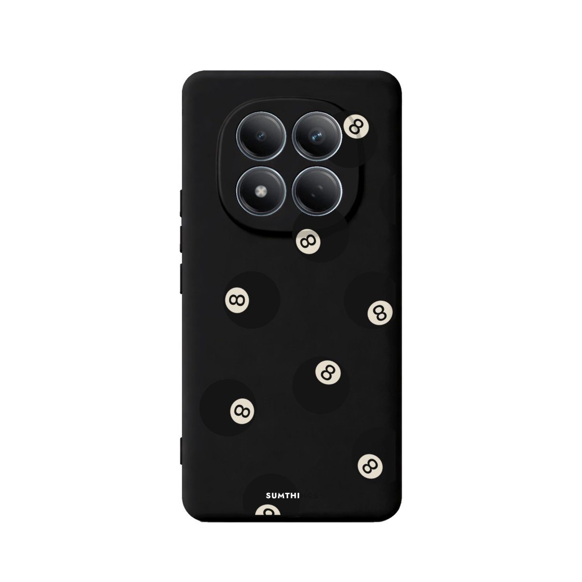 Xiaomi 8Ball Premium Telefon Kılıfı Siyah - Sumthincs