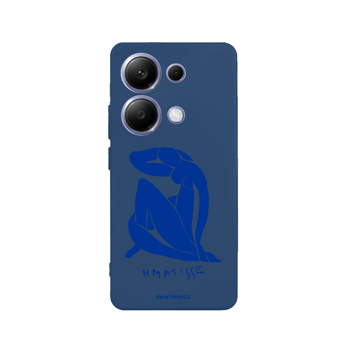 Xiaomi Blue Woman Premium Telefon Kılıfı Pasifik Mavi - Sumthincs