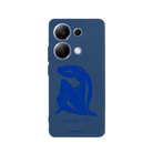 Xiaomi Blue Woman Premium Telefon Kılıfı Pasifik Mavi - Sumthincs