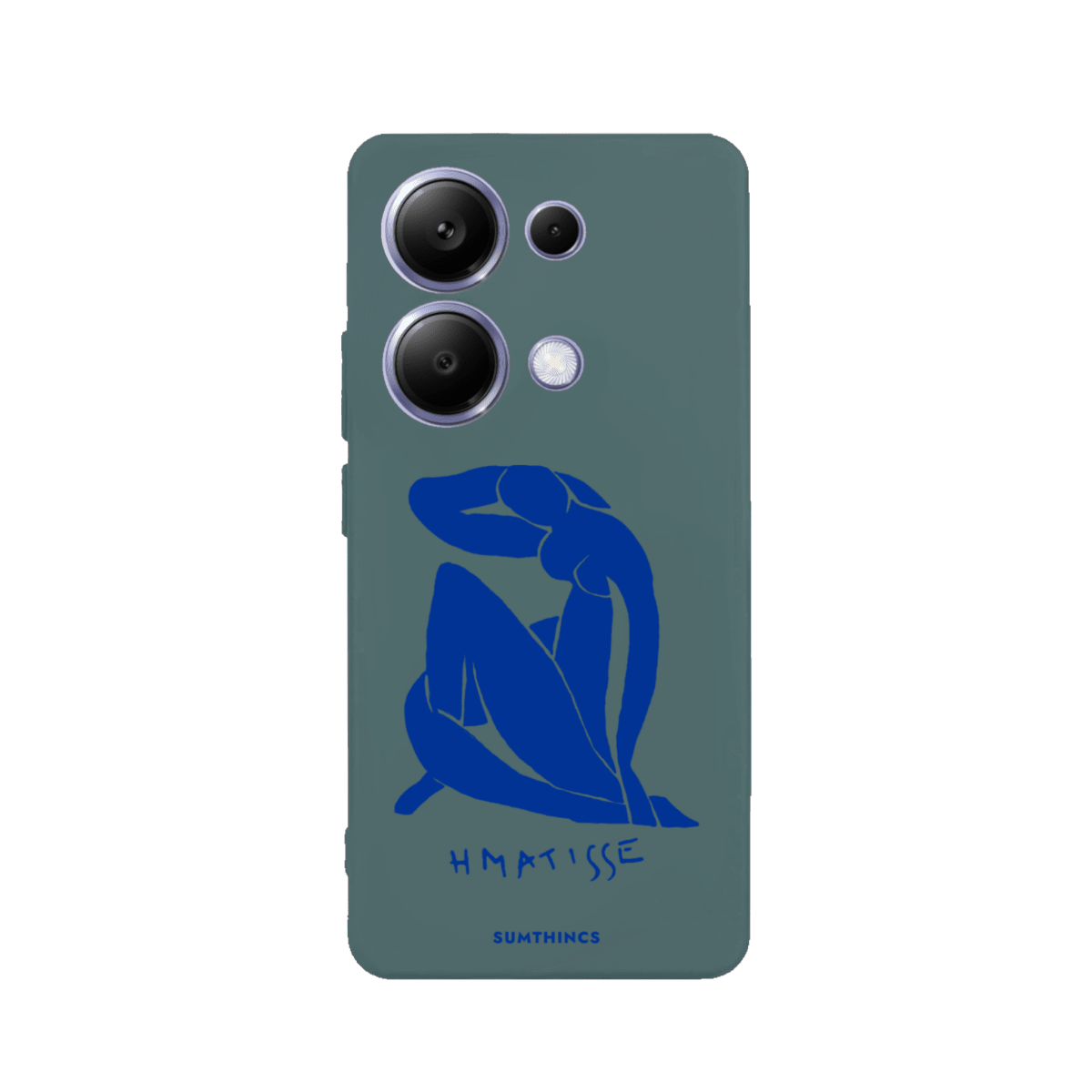Xiaomi Blue Woman Premium Telefon Kılıfı Kaktüs Yeşili - Sumthincs