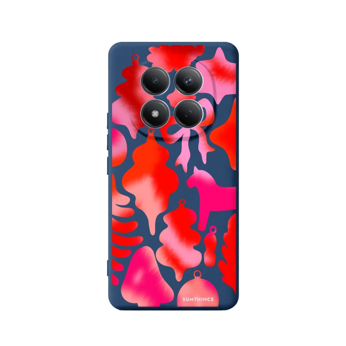 Xiaomi Blush Bells Premium Telefon Kılıfı Pasifik Mavi - Sumthincs