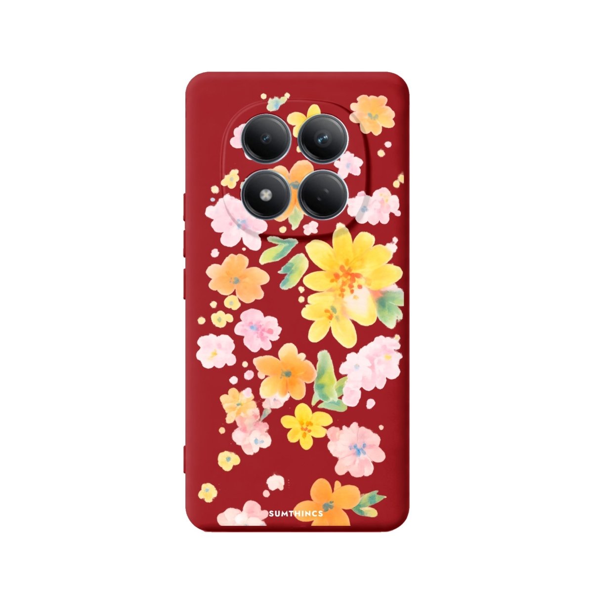 Xiaomi Butterbloom Premium Telefon Kılıfı Kırmızı - Sumthincs