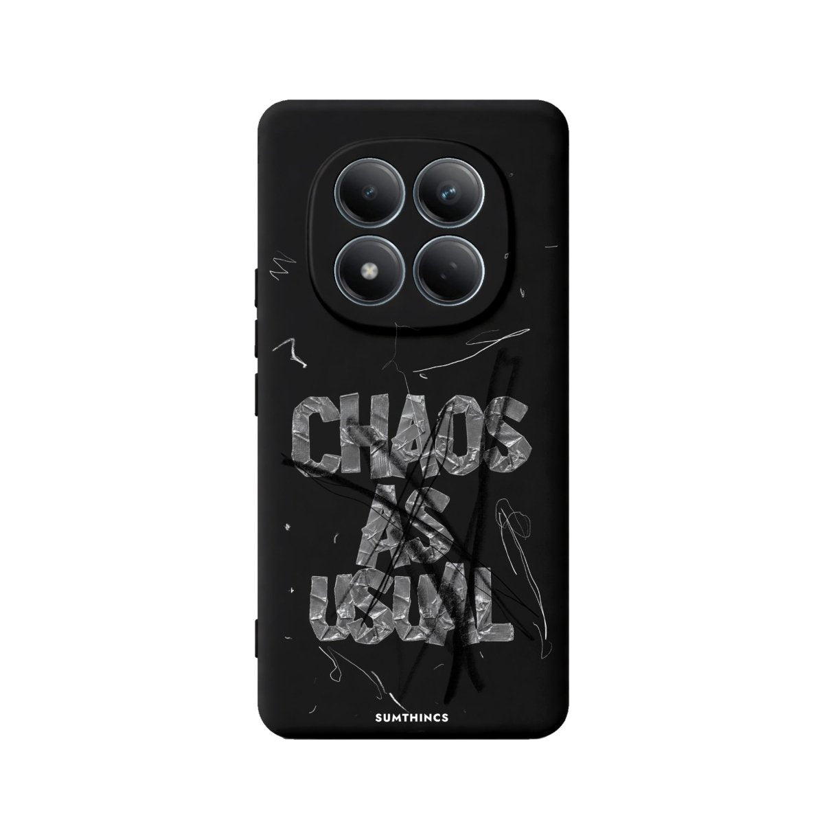 Xiaomi Chaos Premium Telefon Kılıfı Siyah - Sumthincs