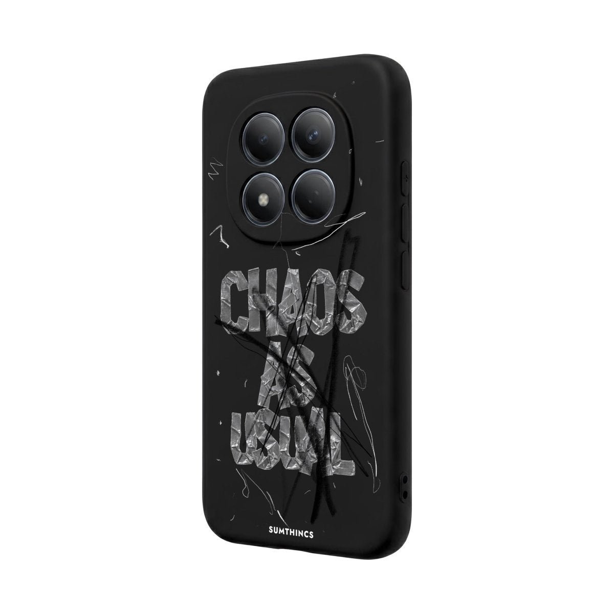 Xiaomi Chaos Premium Telefon Kılıfı Gri - Sumthincs