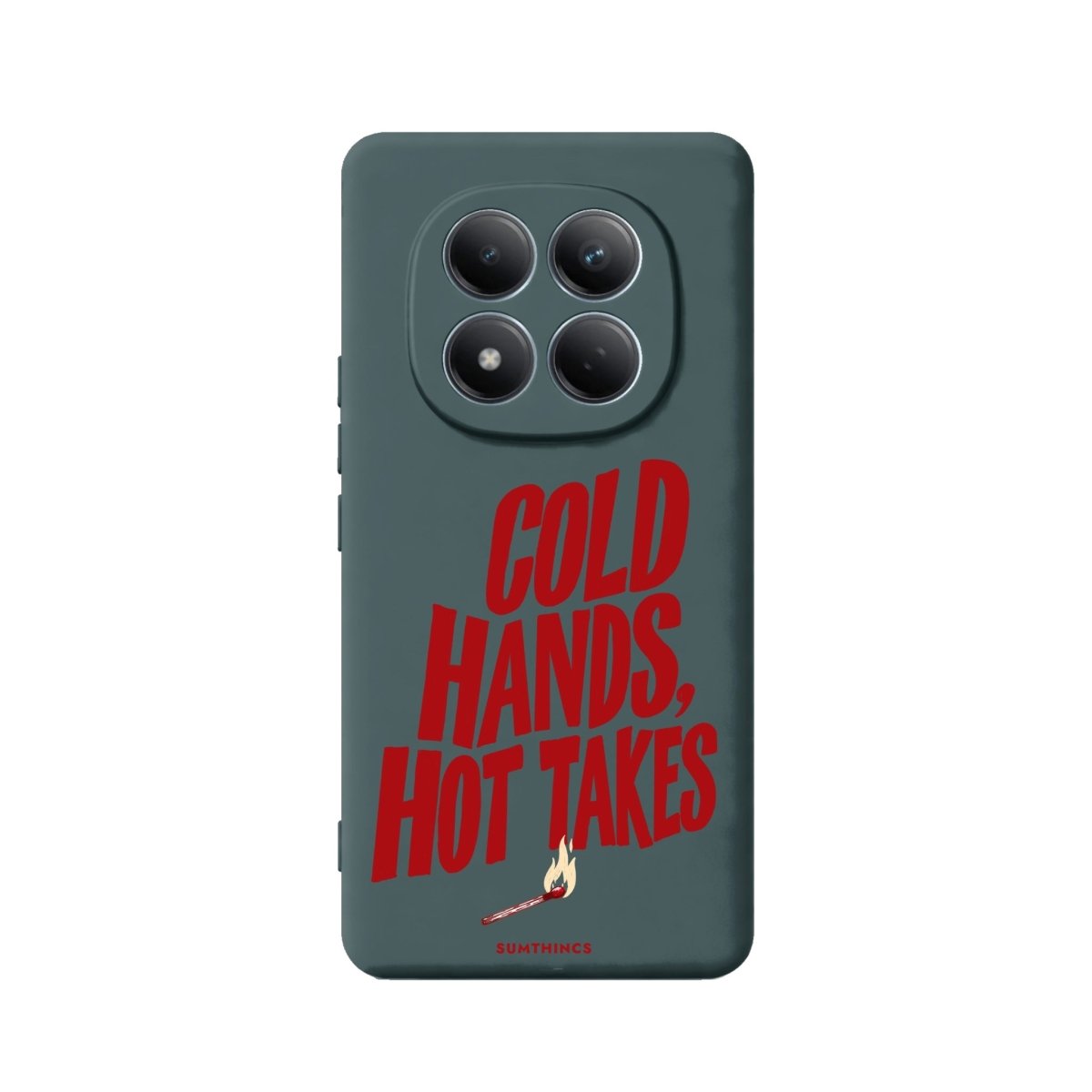Xiaomi Cold Hands Premium Telefon Kılıfı Kaktüs Yeşili - Sumthincs