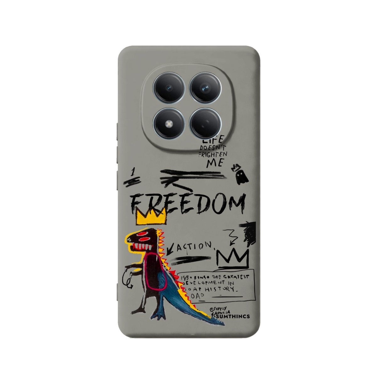 Xiaomi Freedom Premium Telefon Kılıfı Gri - Sumthincs