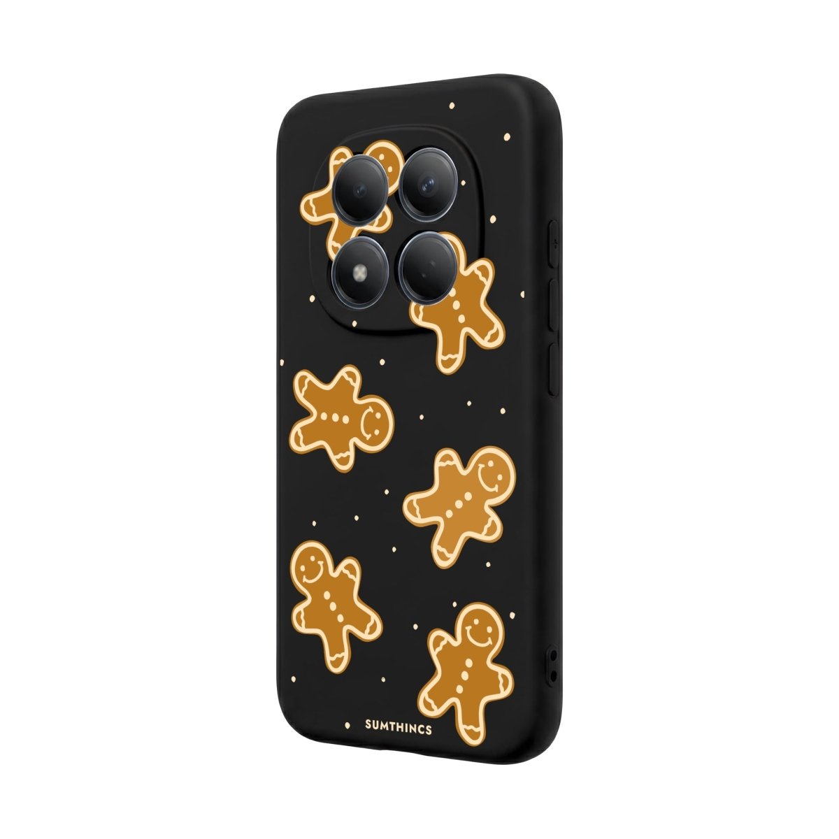 Xiaomi Gingerbread Man Premium Telefon Kılıfı Gri - Sumthincs