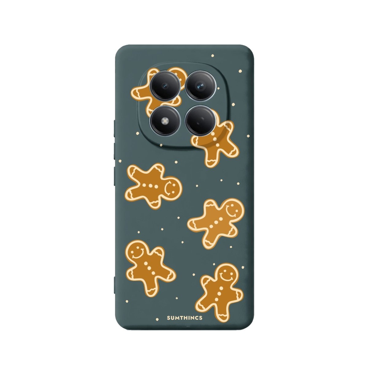 Xiaomi Gingerbread Man Premium Telefon Kılıfı Kaktüs Yeşili - Sumthincs