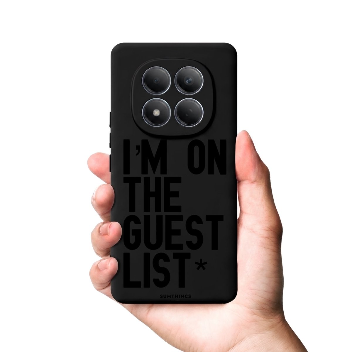 Xiaomi Guest List Premium Telefon Kılıfı Gri - Sumthincs