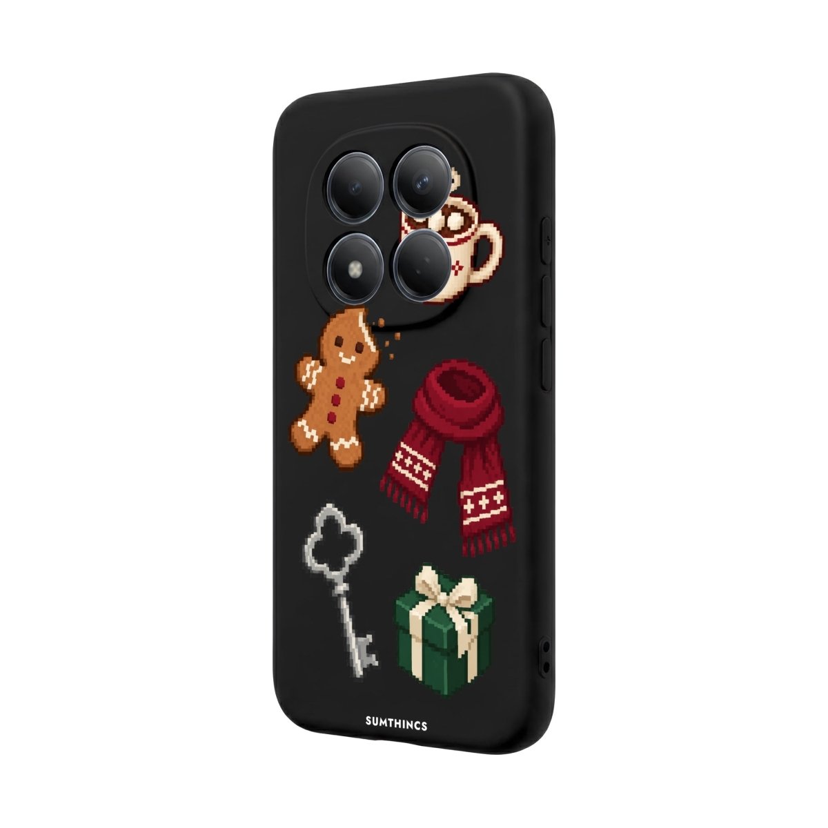 Xiaomi Holiday Side Quest Premium Telefon Kılıfı Gri - Sumthincs