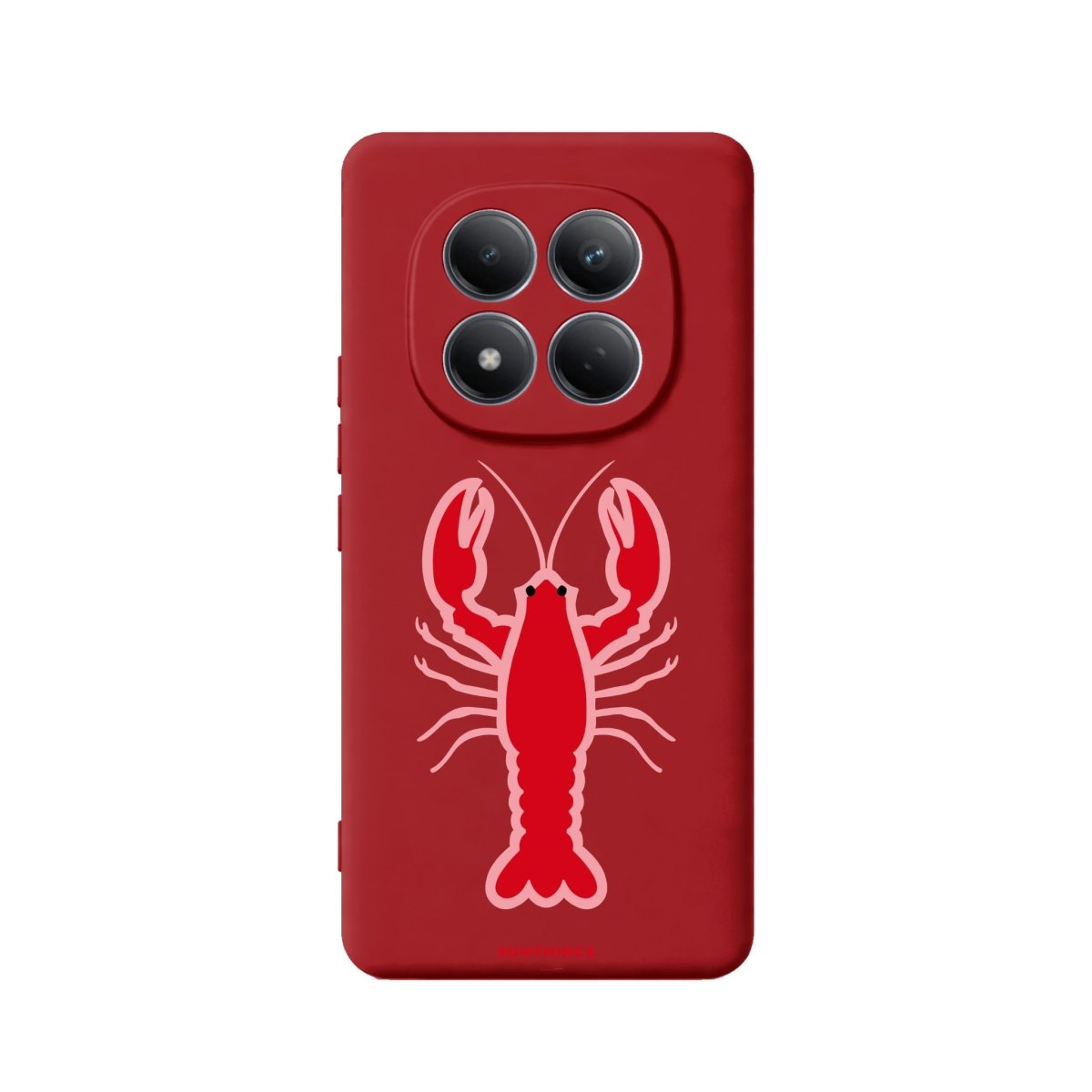 Xiaomi Lobster Premium Telefon Kılıfı Kırmızı - Sumthincs
