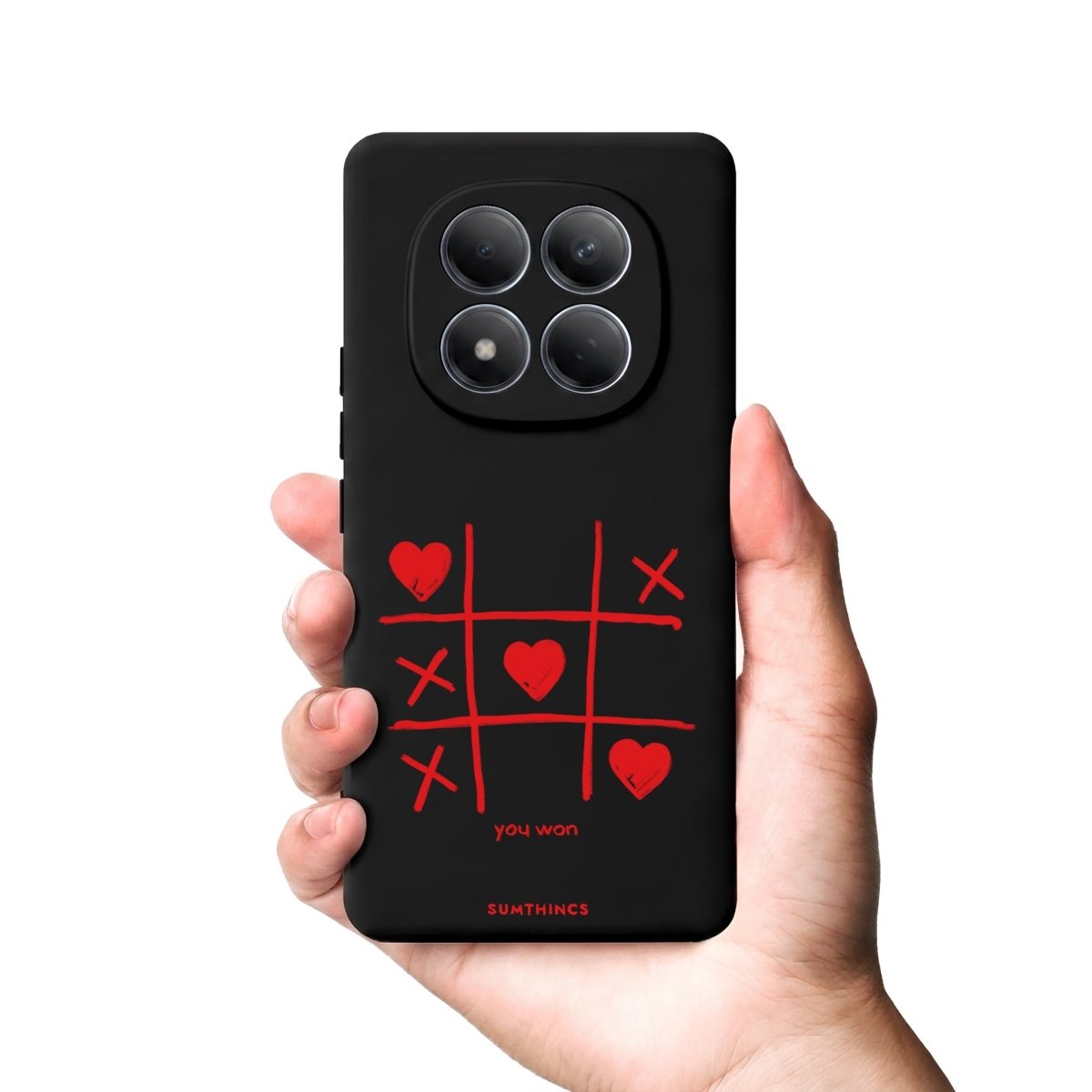 Xiaomi Love Game Premium Telefon Kılıfı Gri - Sumthincs