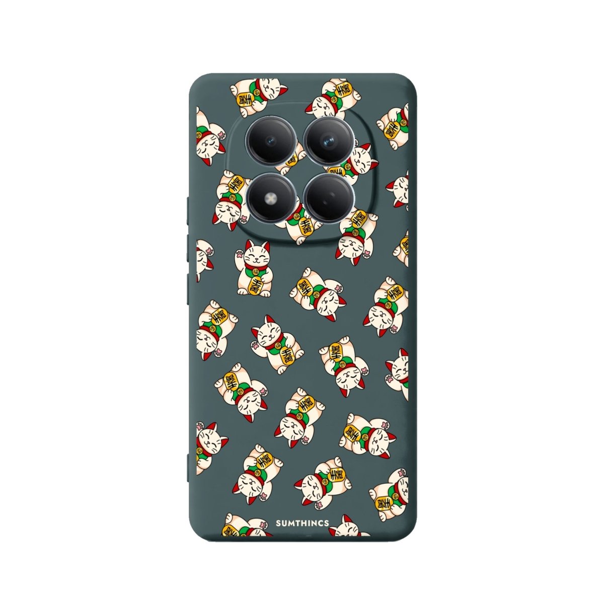 Xiaomi Maneki Neko Premium Telefon Kılıfı Kaktüs Yeşili - Sumthincs