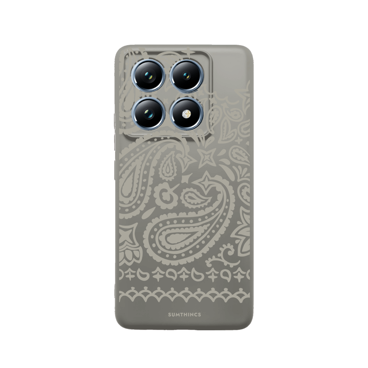 Xiaomi Mi 11T/11T Pro Urban Bandana Premium Telefon Kılıfı Gri - SUMTHINCS