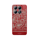 Xiaomi Mi 11T/11T Pro Urban Bandana Premium Telefon Kılıfı Kırmızı - SUMTHINCS
