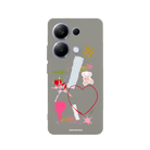 Xiaomi Mi 13T/13T Pro Sweet Chaos Premium Telefon Kılıfı Gri - SUMTHINCS