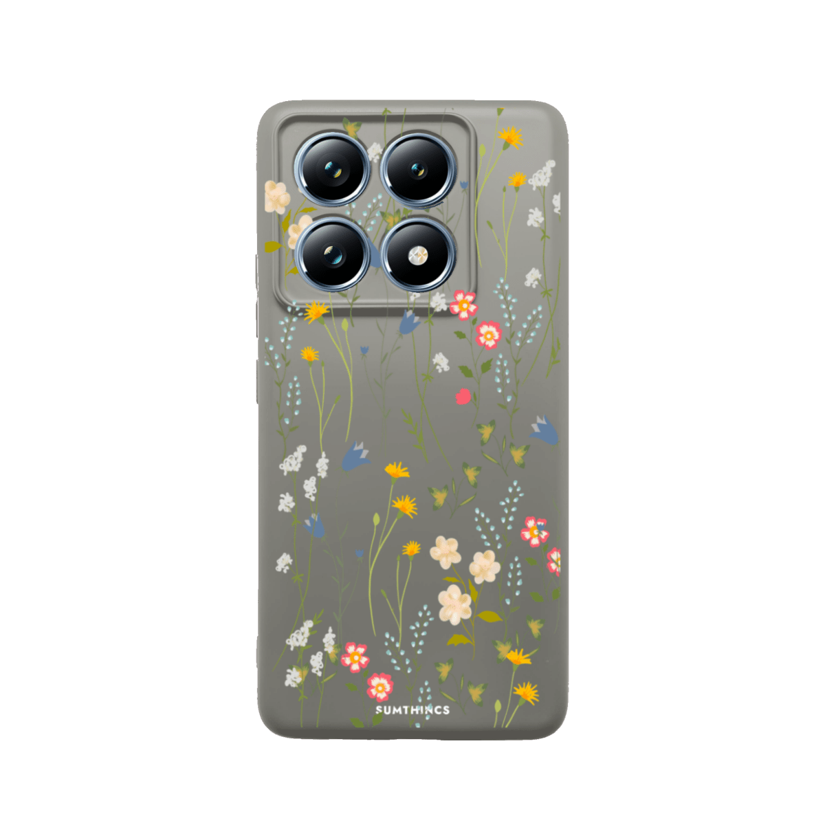 Xiaomi Mi 14T Pro Eternal Garden Premium Telefon Kılıfı Gri - SUMTHINCS