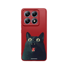 Xiaomi Mi 14T Pro Meoww Premium Telefon Kılıfı Kırmızı - SUMTHINCS