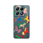 Xiaomi Mi 14T Pro Ponies Premium Telefon Kılıfı Kaktüs Yeşili - SUMTHINCS