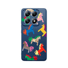 Xiaomi Mi 14T Pro Ponies Premium Telefon Kılıfı Pasifik Mavi - SUMTHINCS