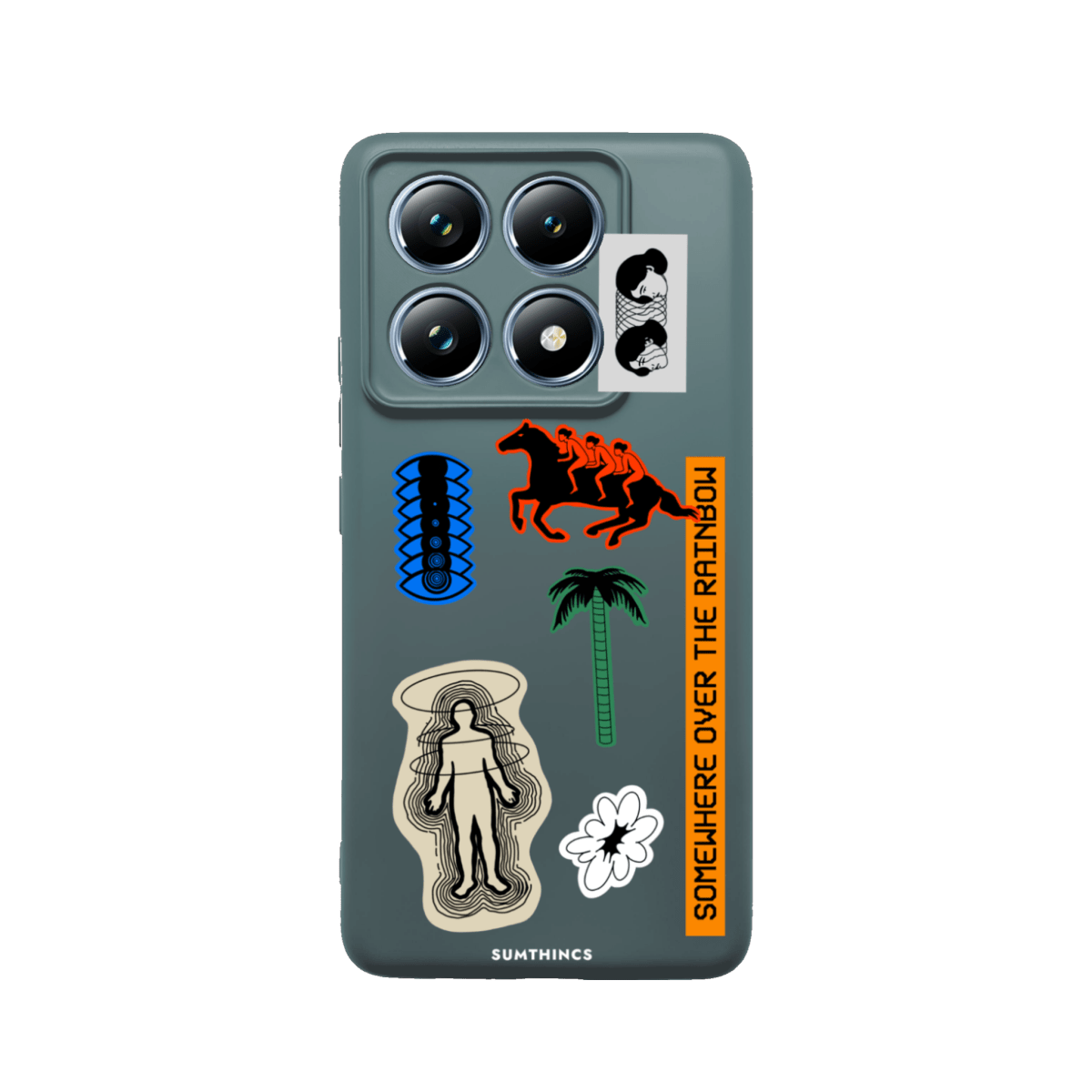 Xiaomi Mi 14T Pro Somewhere Premium Telefon Kılıfı Kaktüs Yeşili - SUMTHINCS