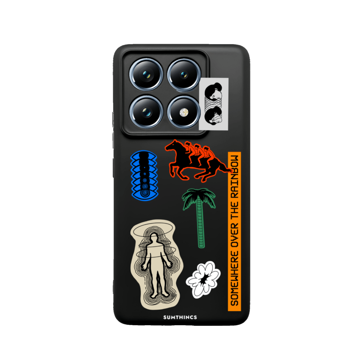 Xiaomi Mi 14T Pro Somewhere Premium Telefon Kılıfı Siyah - SUMTHINCS
