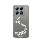 Xiaomi Mi 14T Pro Starry Bunnies Premium Telefon Kılıfı Gri - SUMTHINCS