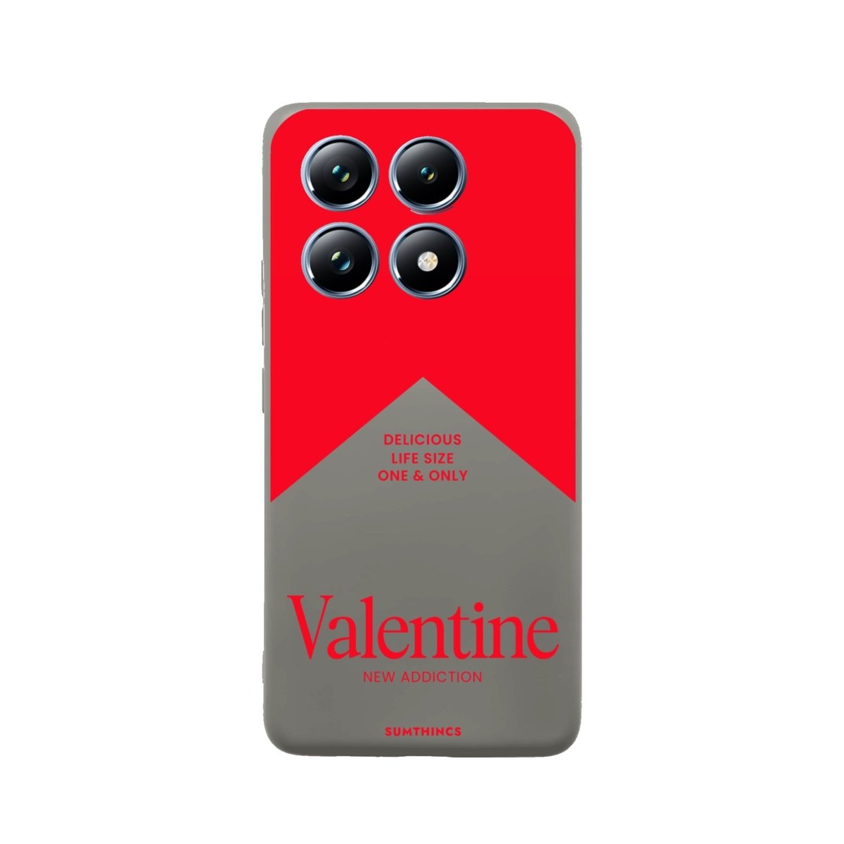 Xiaomi Mi 14T Pro Valentine Premium Telefon Kılıfı Gri - SUMTHINCS