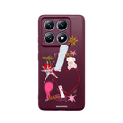Xiaomi Mi 14T Sweet Chaos Premium Telefon Kılıfı Bordo - SUMTHINCS