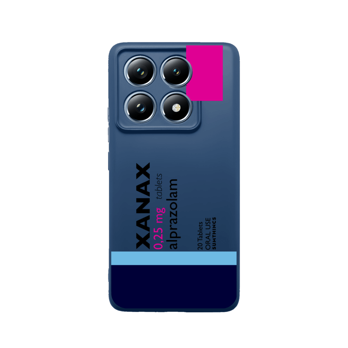 Xiaomi Mi 15T Xanax Premium Telefon Kılıfı Pasifik Mavi - Sumthincs