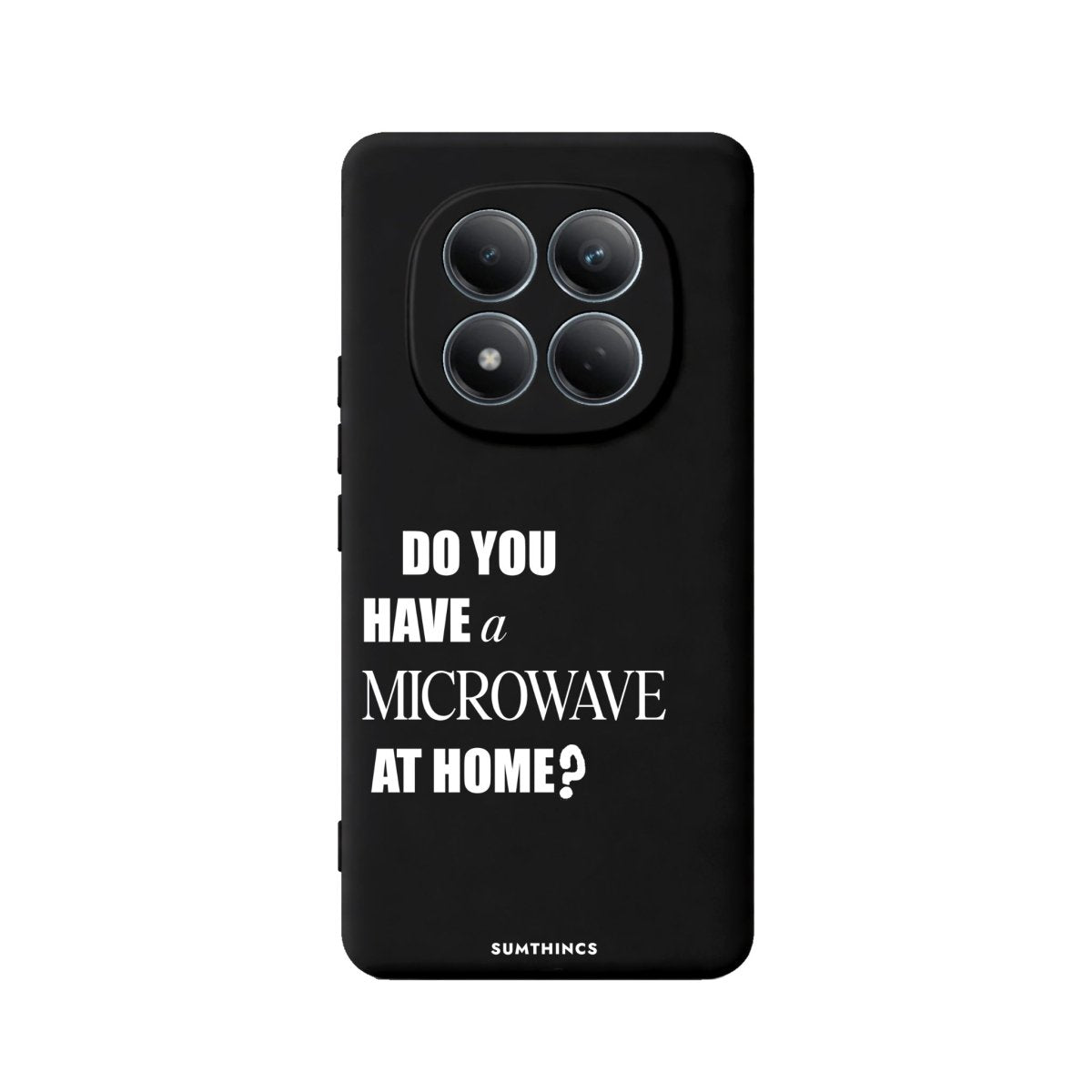 Xiaomi Microwave Premium Telefon Kılıfı Siyah - Sumthincs